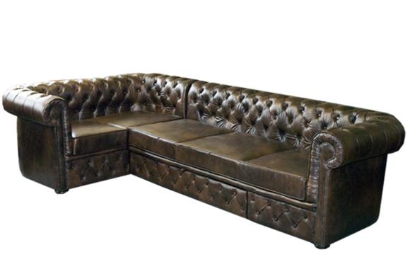 Chesterfield corner sofa sofa upholstery set sofas couch living area leather sofa!