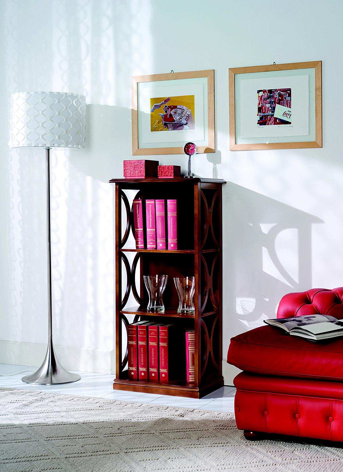 Bookcase cabinets luxury wooden furniture living room furniture from Italy New