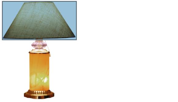 Classic style made of acrylic/stucco material table lamp 65 cm high