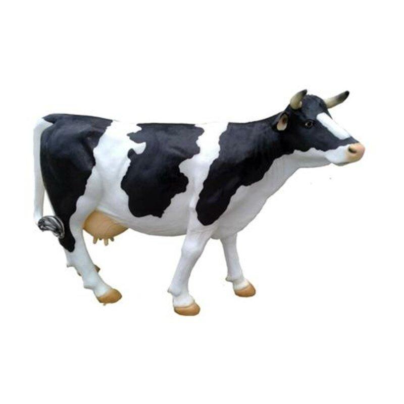 Stand-up Cow Decoration Farm Deco Garden Cows Sculpture Cow 210cm New