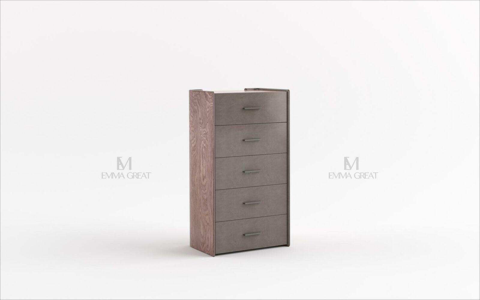 Chest of drawers sideboard chests of drawers sideboards 5 drawers tall unit cabinet luxury new