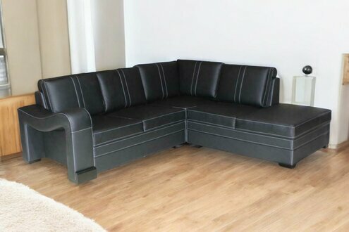 Designer Couch L Shape Upholstered Couches New Leather Sets Living Area Immediately