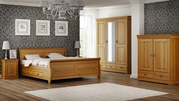 Design Bedroom Sets Complete Bed Wardrobe Bedside Table 5pcs Set