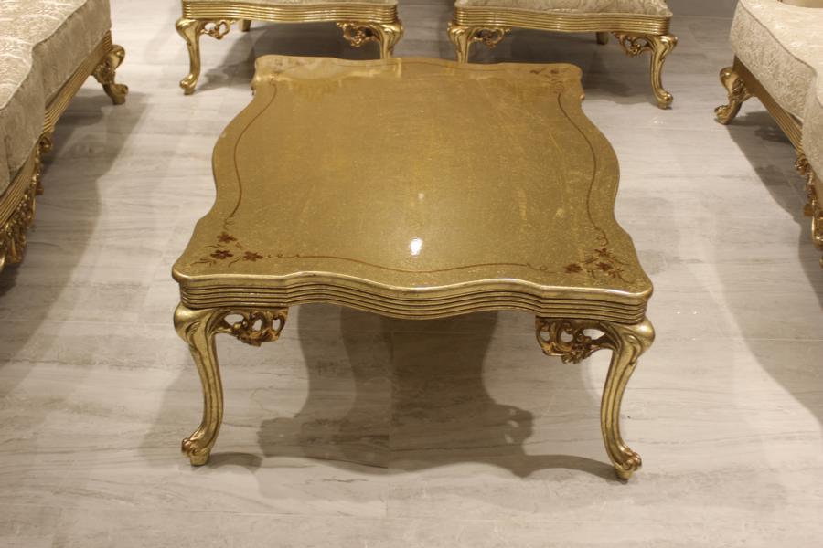 Living Room Gold Luxury Coffee Tables Side Table