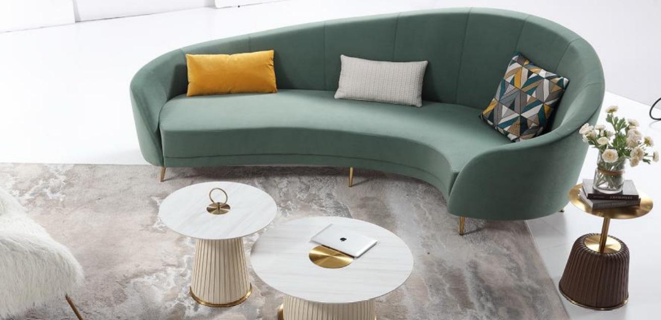 Round Sofa Modern Sofa Living Room Furniture Designer Sofa Round Corner Sofa