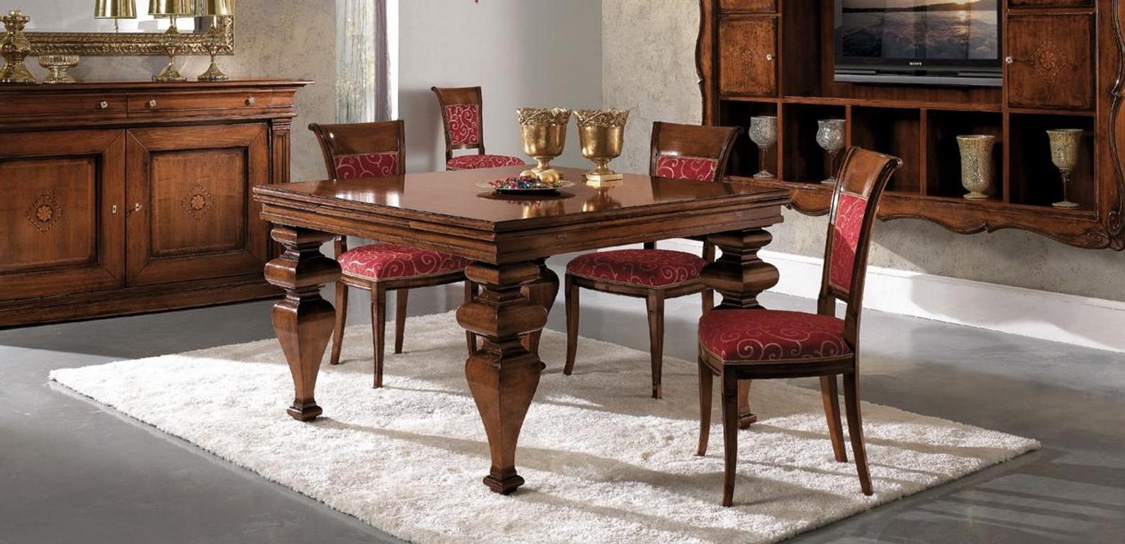 Dining Table Design Furniture Furnishing Tables Solid Wood Table Italian New