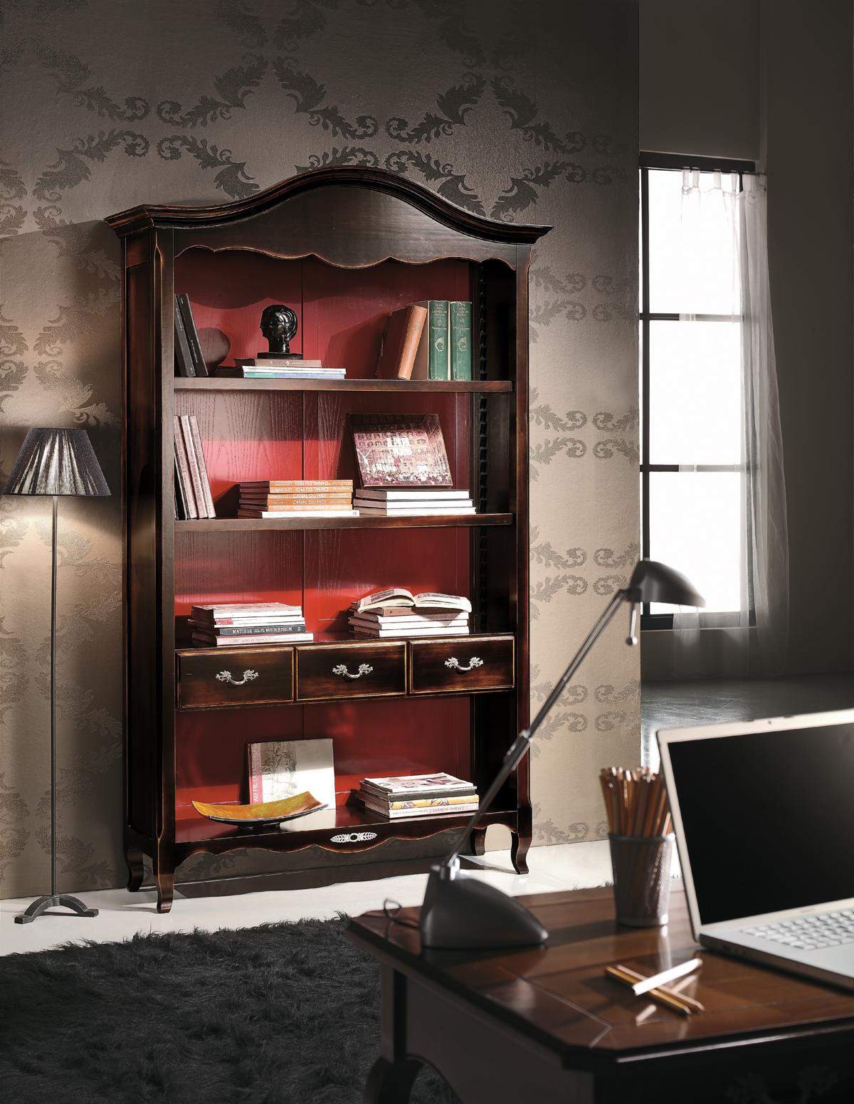 Bookcase Display Cabinet New Classic Cabinet Bookcase Wood