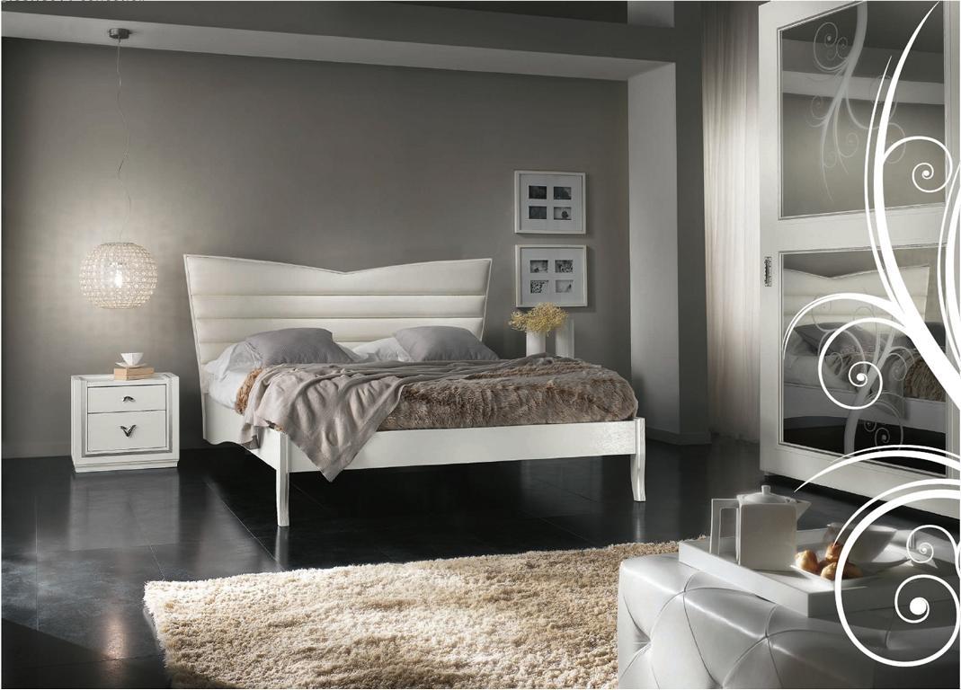 Bedroom Bed Nightstand Set Group Double Beds Beds New Set 3pcs.