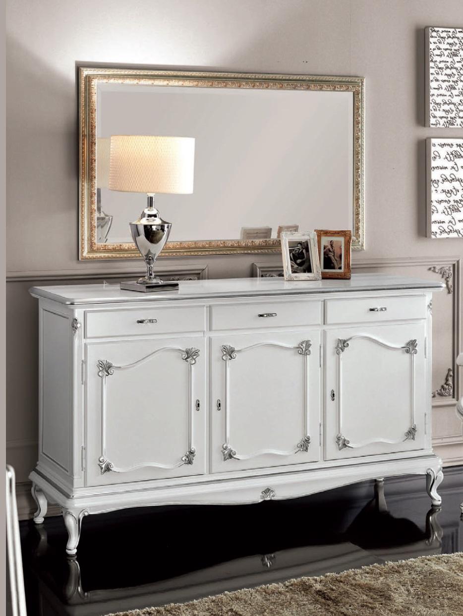 Chests of Drawers Italian Furniture Solid Mirror 2pc Chest of Drawers Sideboard Cabinet Wood