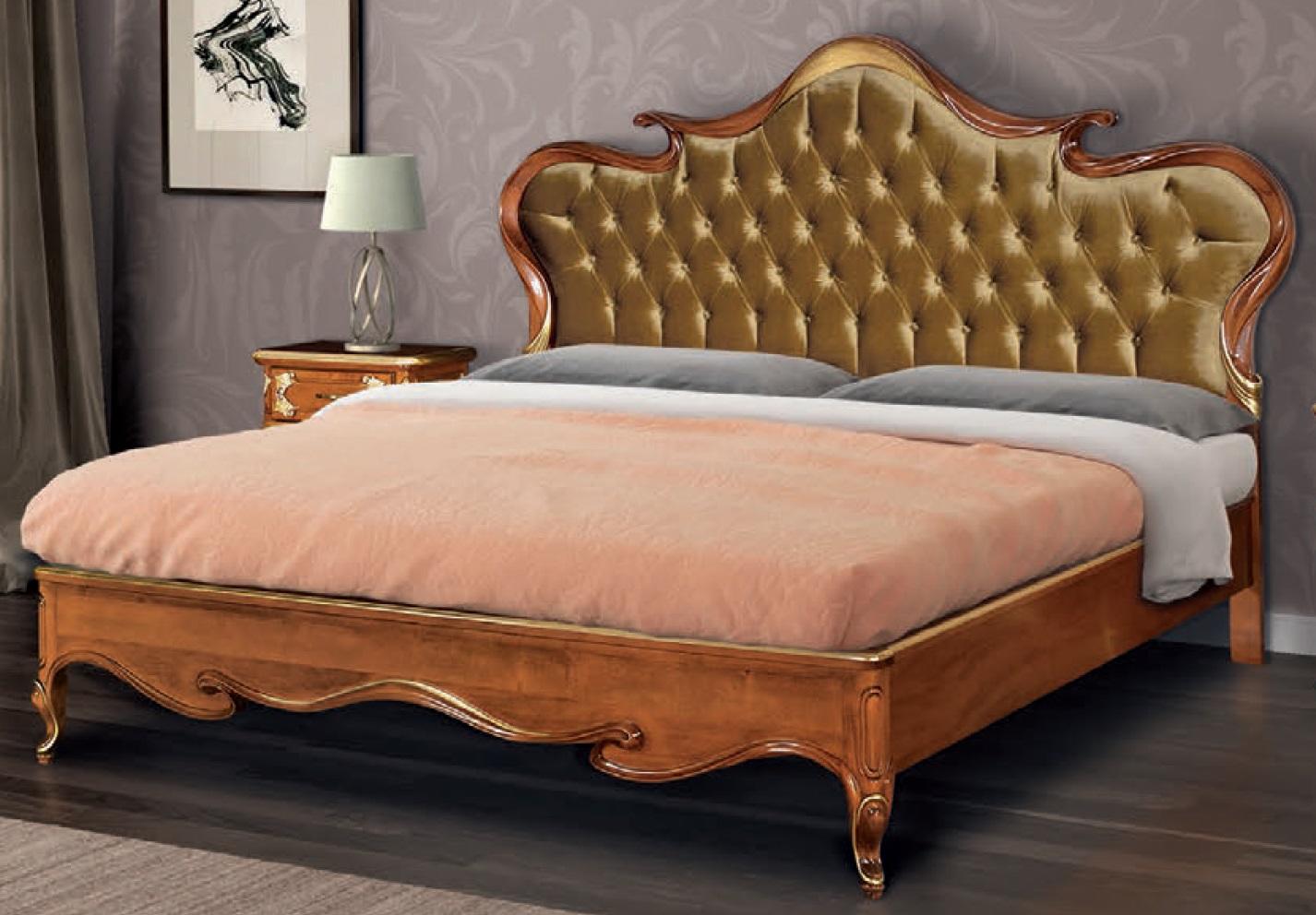 Chesterfield Bed Upholstery Design Luxury Double Hotel Beds Italian Wood