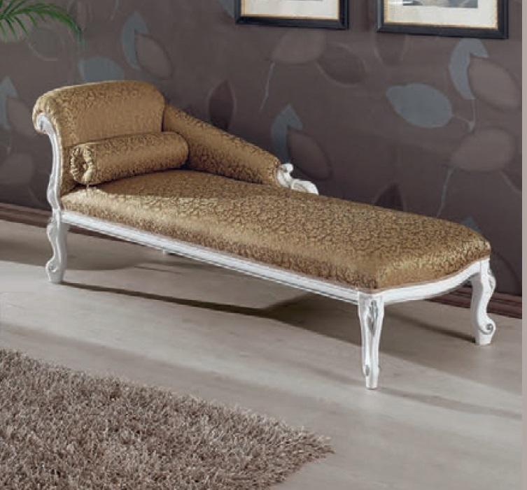 Luxury Chaise Lounge Chaise Lounge Chaise longue Art déco textile Comfort