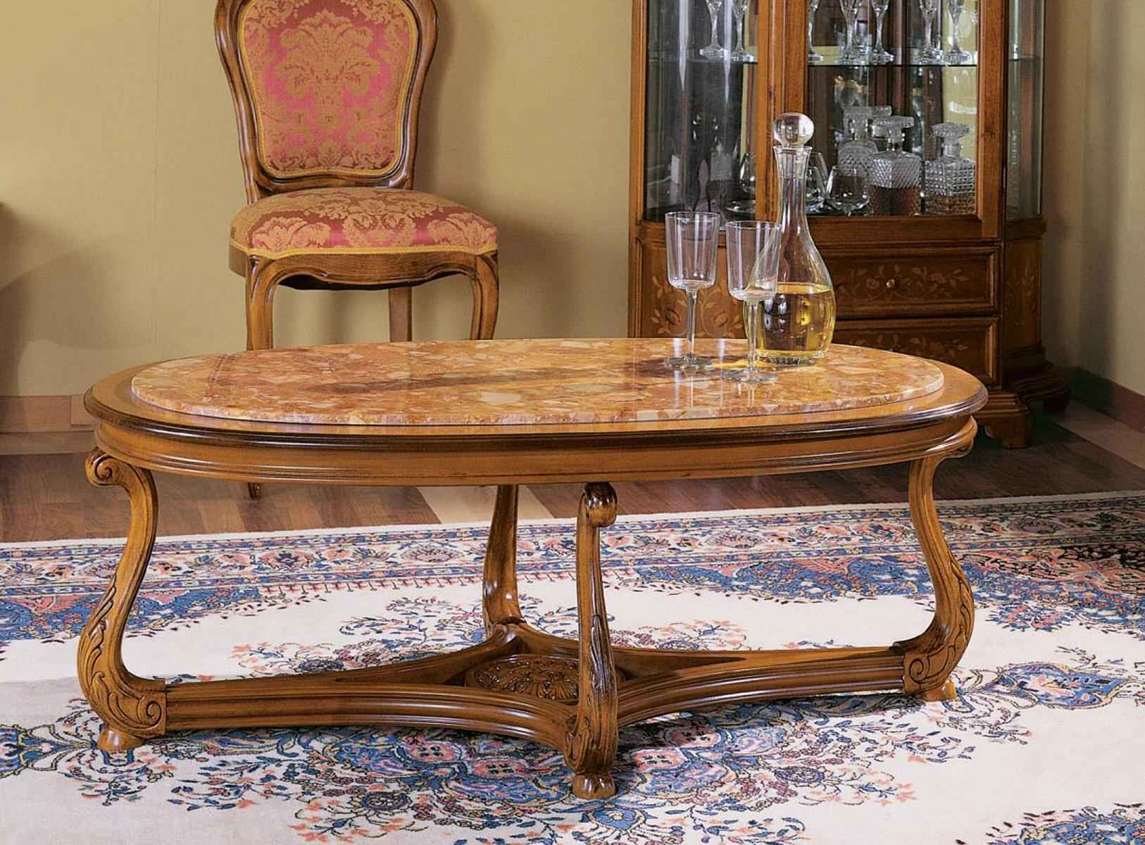 Oval Coffee Table Wooden Tables Side Table Living Room Italian Furniture Table