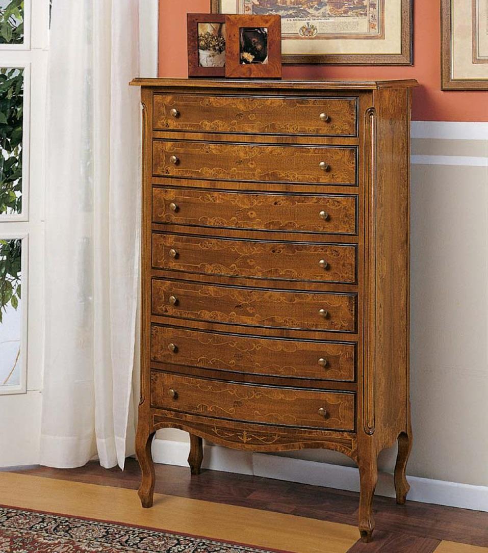 Italian Furniture Tall cabinet with Drawers Sideboard Chests of Drawers Wood New Chest of Drawers