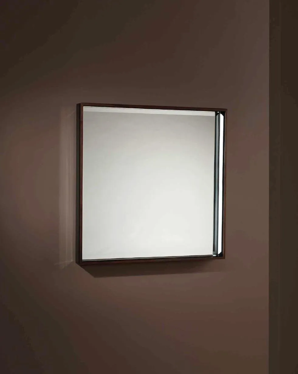 Mirror with living room wall mirror living room new frame brown color
