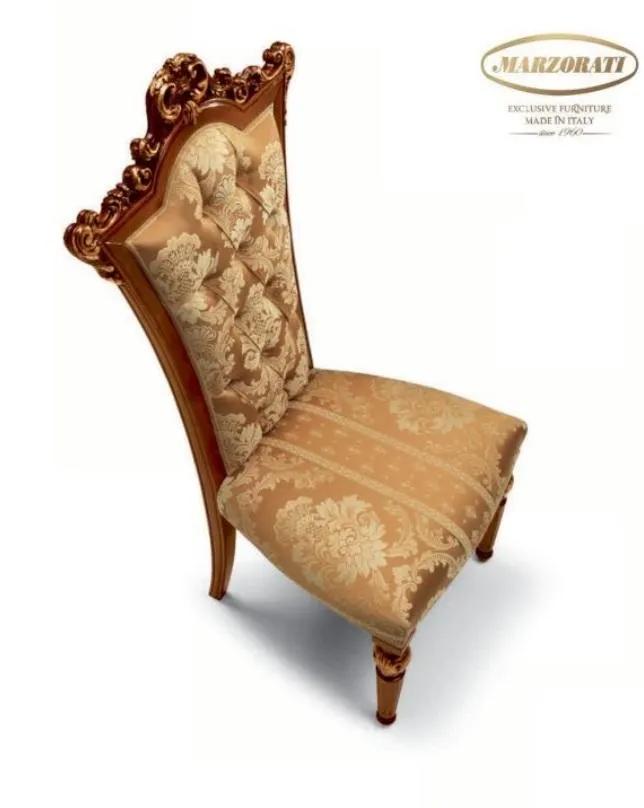 Dining Chair Armchair Luxury Armchair Chairs Wood Brown Baroque