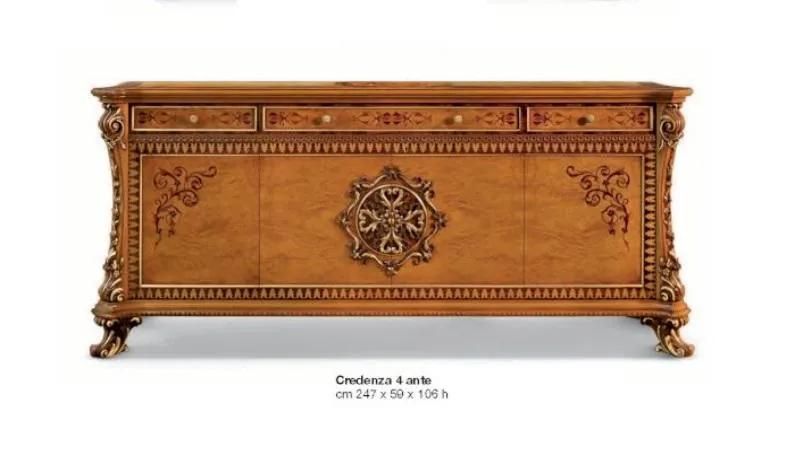 Luxury dresser xxl sideboard chests of drawers wood sideboard furniture cabinet brown