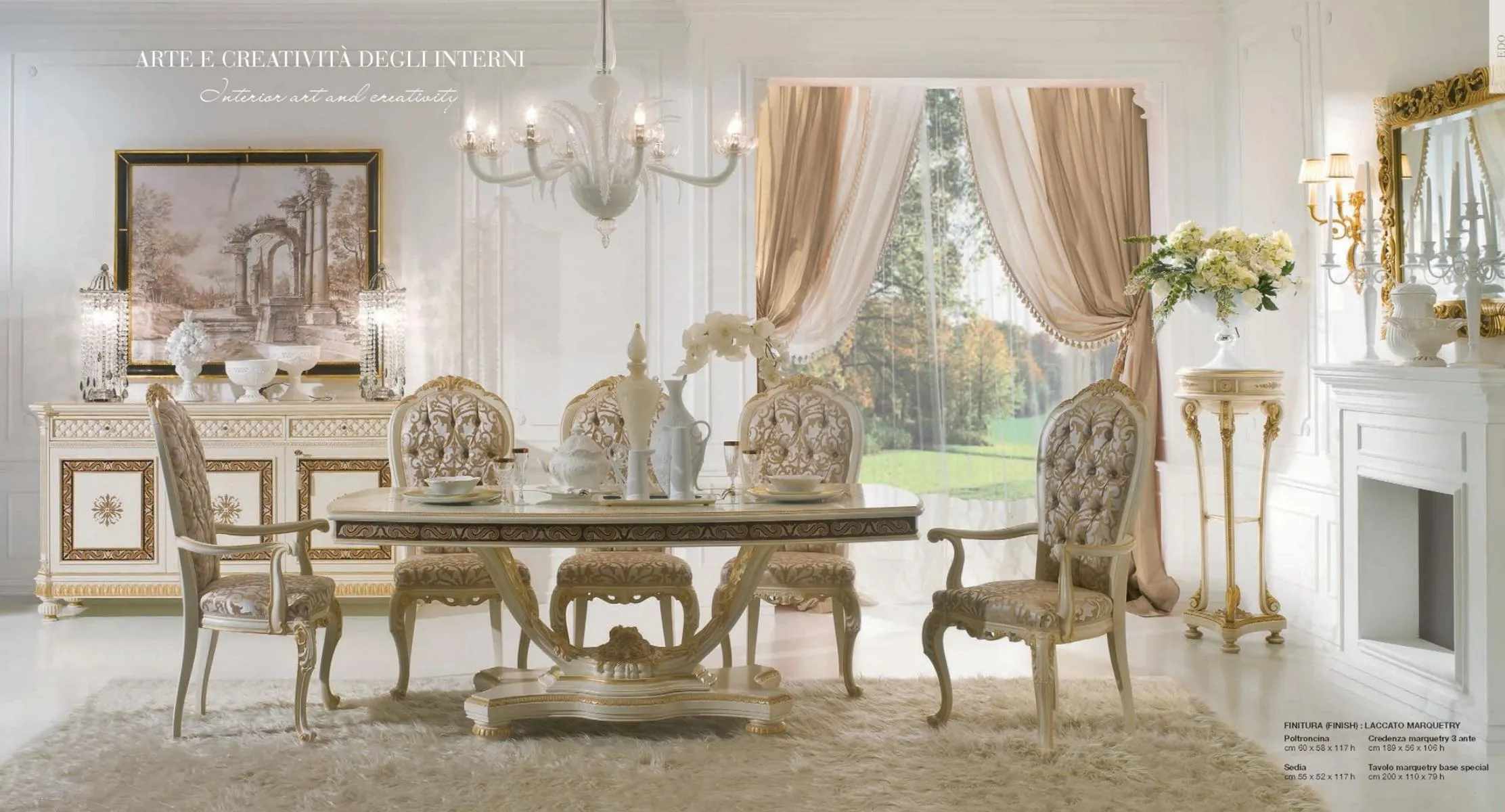 Luxury dining table dining room table tables dining room baroque