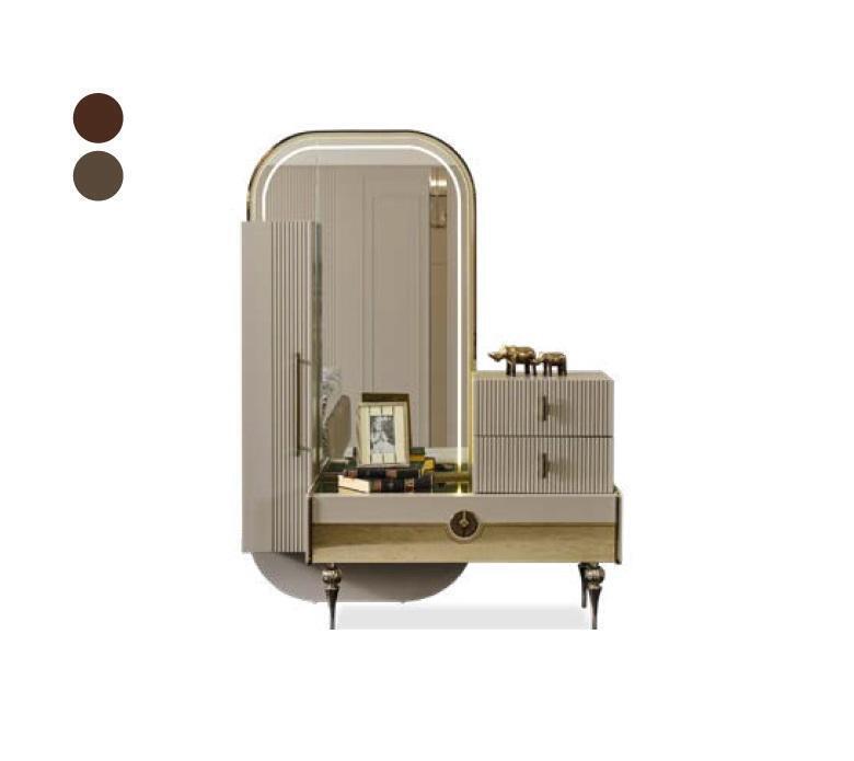 Gold chest of drawers set italian style mirror furniture stainless steel chest of drawers