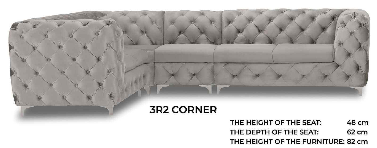 Luxury chesterfield sofa corner sofa sofa upholstery furniture corner set couches