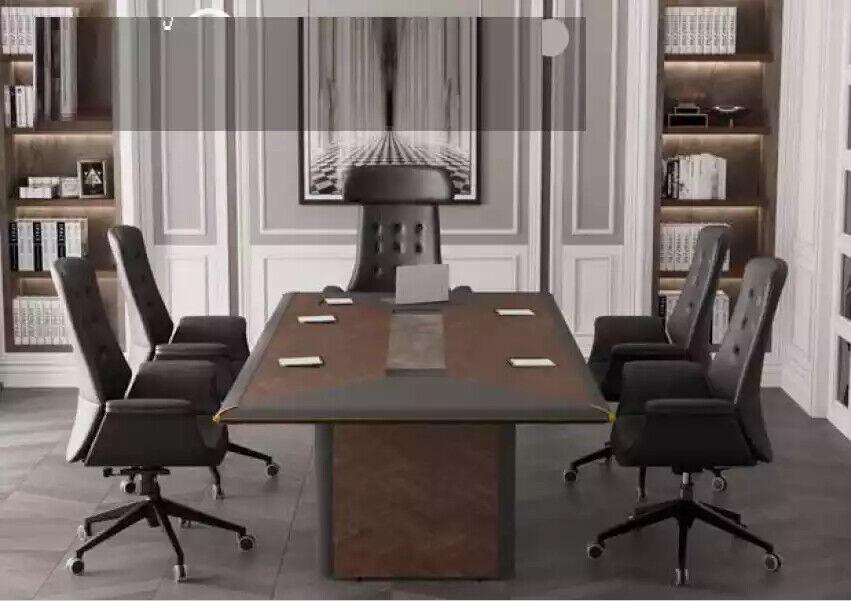 Solid wood conference table Meeting table Office furniture Designer tables