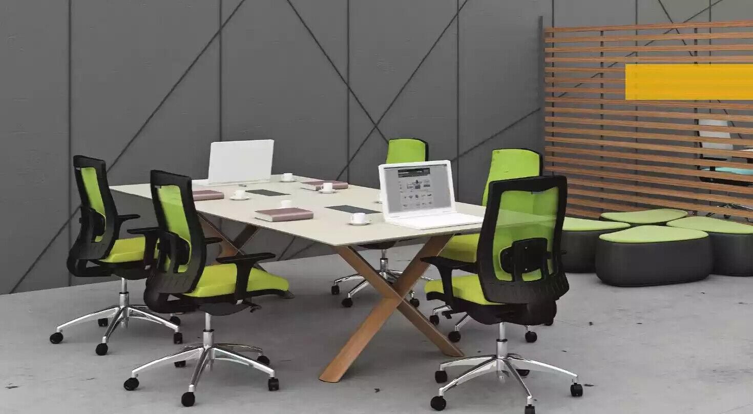 Large work table Office furniture Conference tables Furnishings Wooden furniture Modern