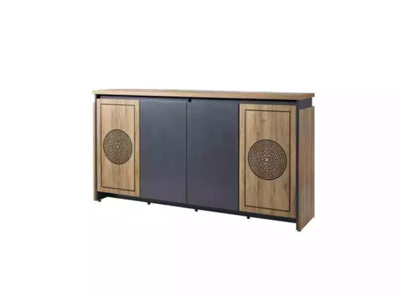 Sideboard chest of drawers cabinet brown sideboard office furniture office furnishings new