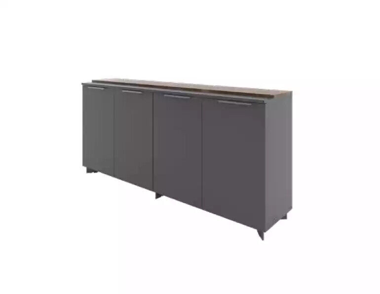 Sideboard Chest of drawers Cabinet Console Sideboard Office furniture Office furnishings Grey