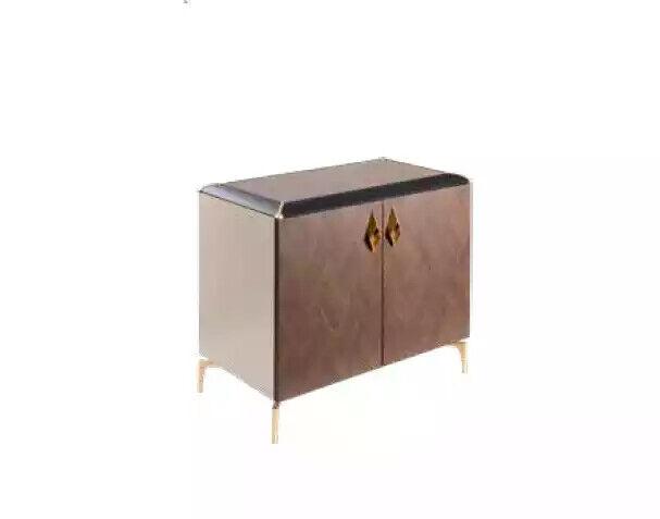 Beige luxury chest of drawers sideboard office furniture cabinet designer furniture new