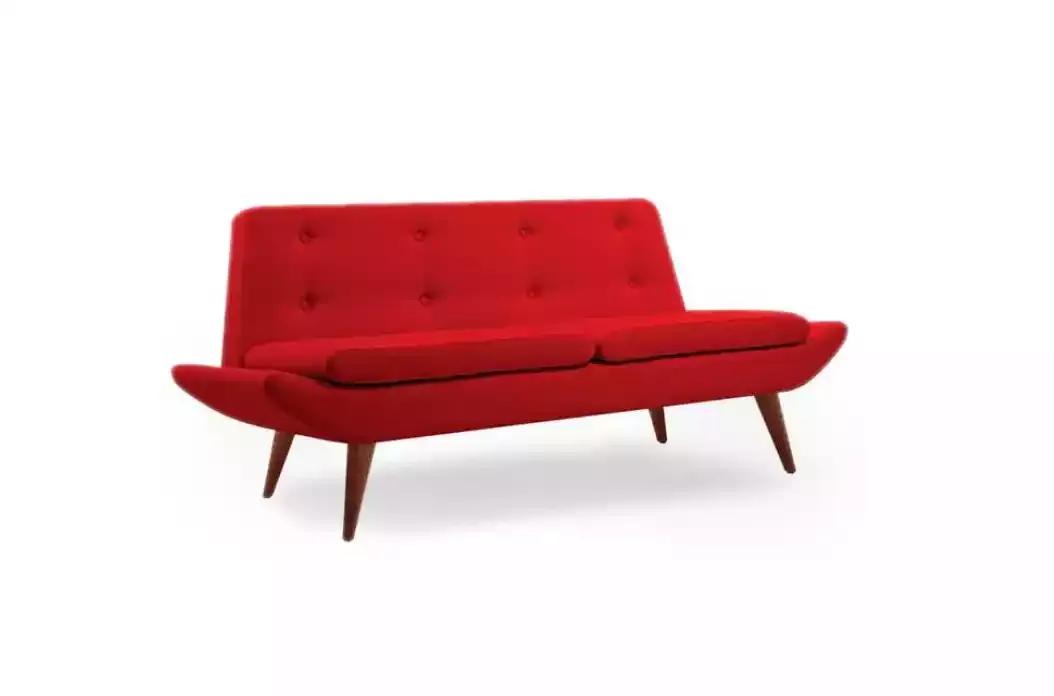 Red Two Seater Study Furniture Designer Luxury Sofa Furniture