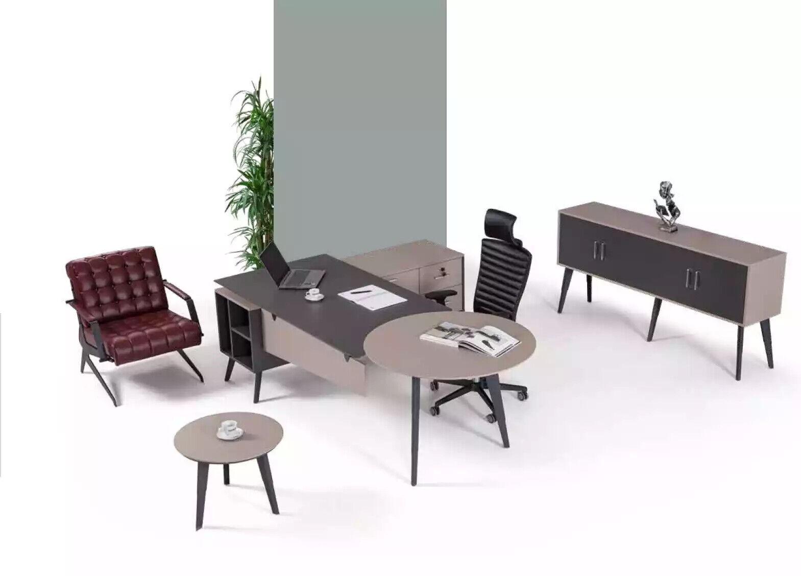 Modern office set study Complete designer desk furniture