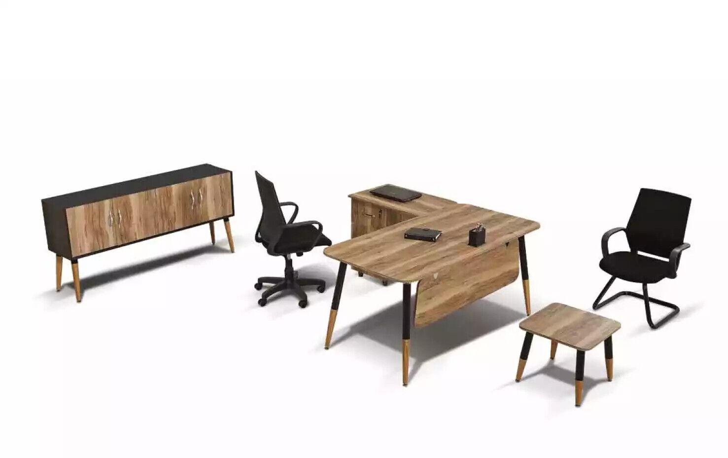 Office furniture set study office furniture table set corner desk 3 pcs