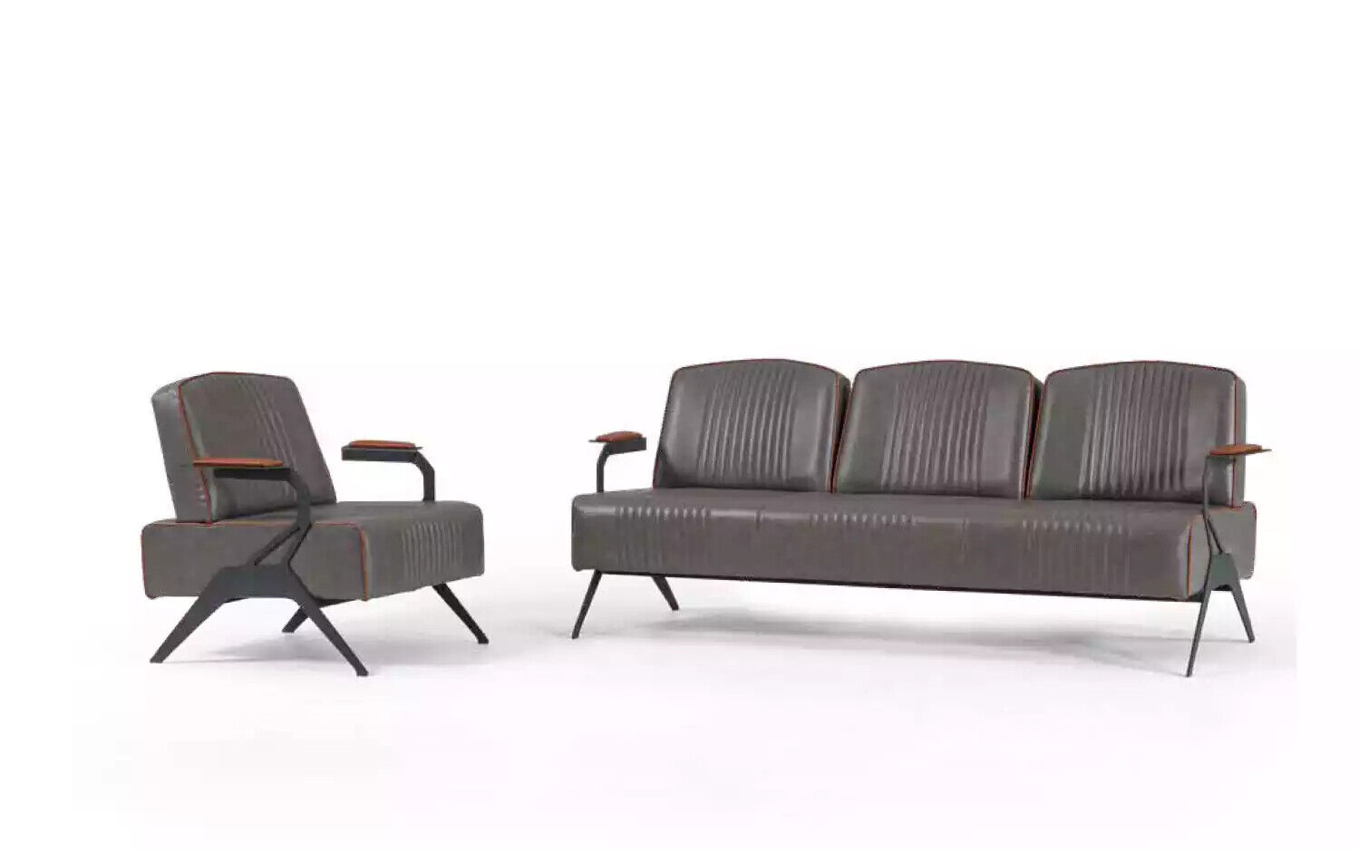 Sofa set 2 luxury furniture sofa set three-seater study furnishings 3+1