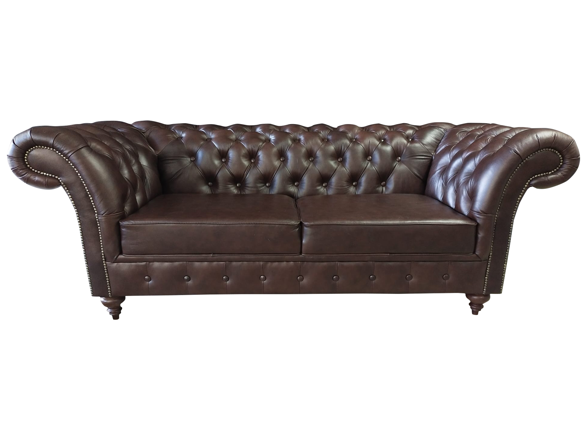 Chesterfield Sofa 3 Seater Couch Seat Luxury Couches Three Seater 230cm