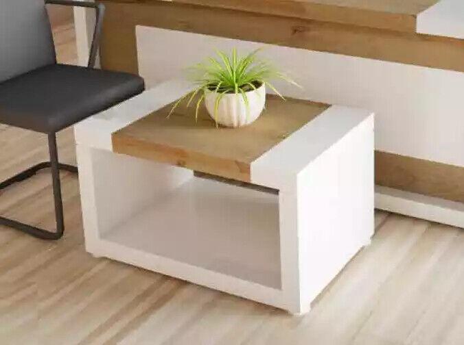 Designer white coffee table luxury wooden table living room furniture storage table