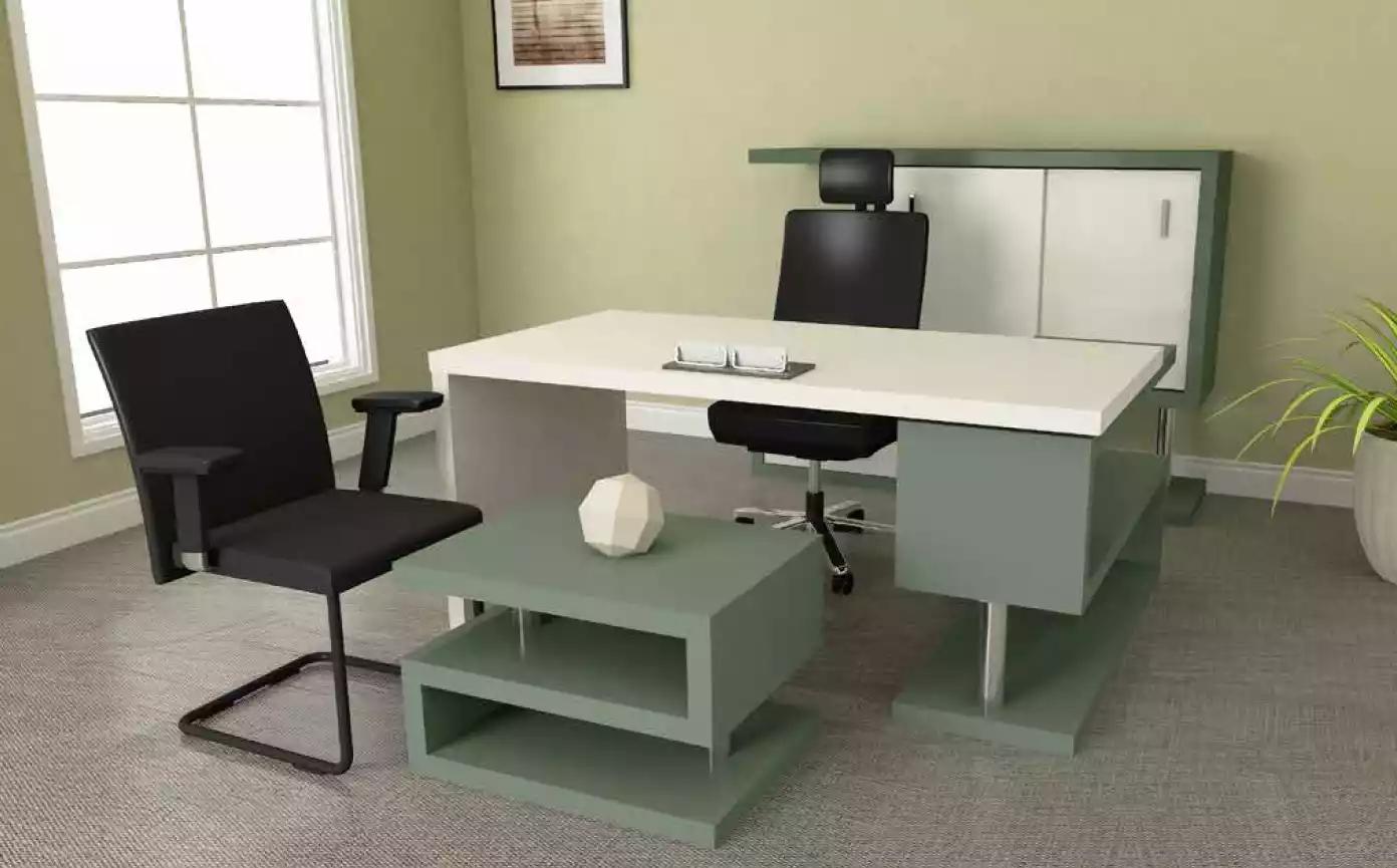 Modern office set office furniture wooden furniture desk filing cabinet