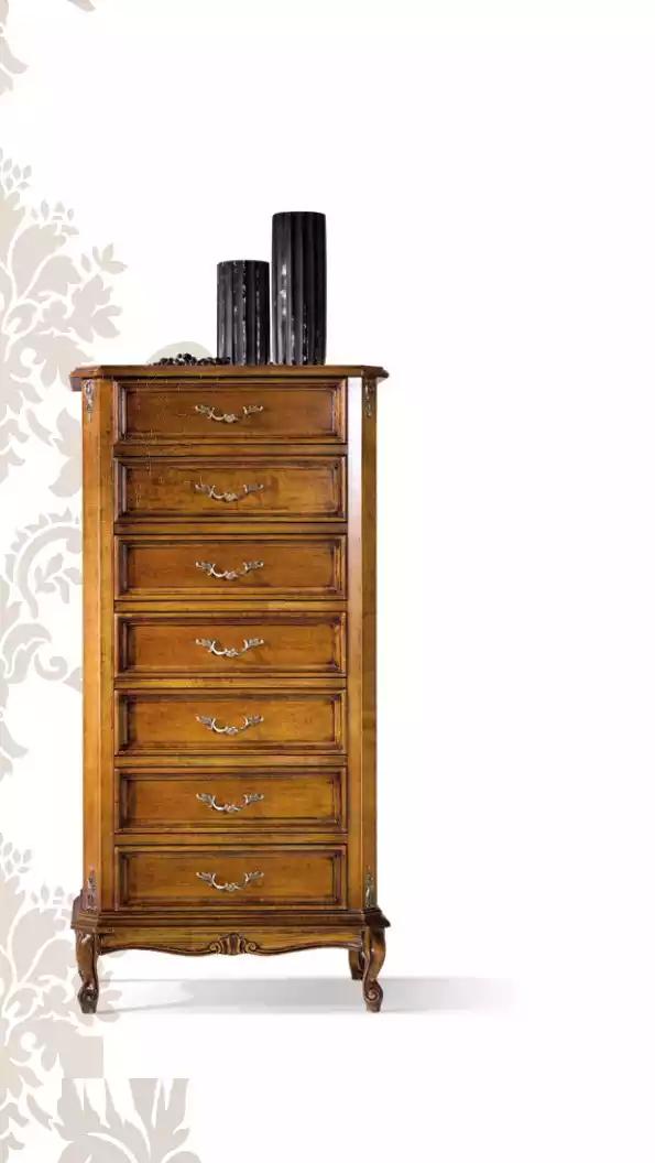 Large Classic Chest of Drawers Brown Storage Cabinet Wooden Furniture New