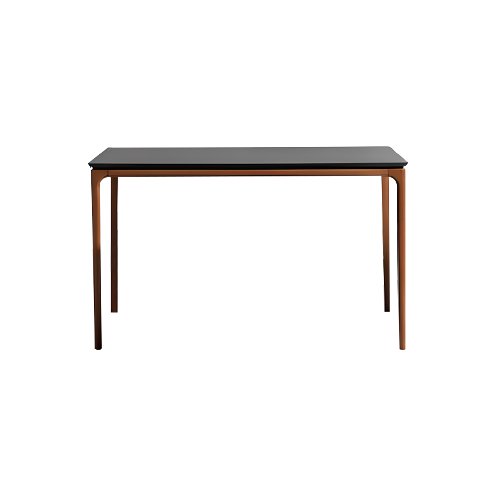 Classicе dining table dining room table brown wood wooden table 130 cm