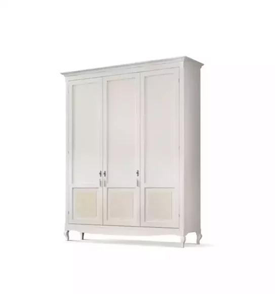 Wardrobe Bedroom Wood Classic Design Furniture White Wardrobes