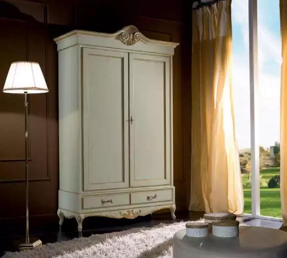 Classic Wardrobe Furniture Wooden Wardrobes Bedroom White New