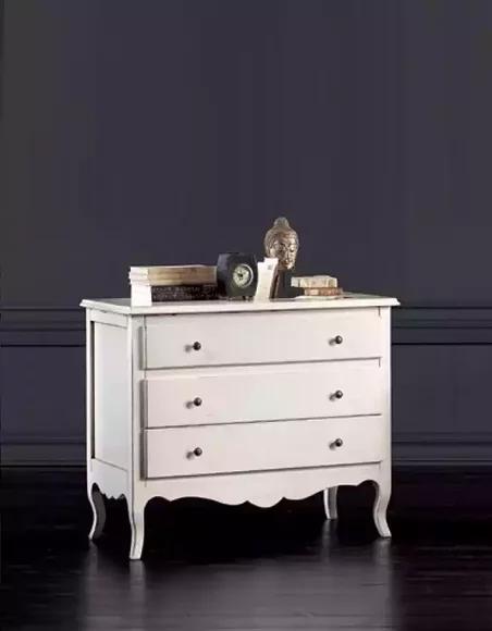 Italian Furniture Style White Dresser Sideboard Designer Furniture Wood New