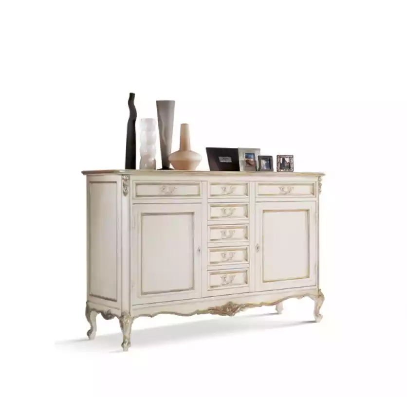 Designer sideboard dining room wood chest of drawers luxus Klassischе