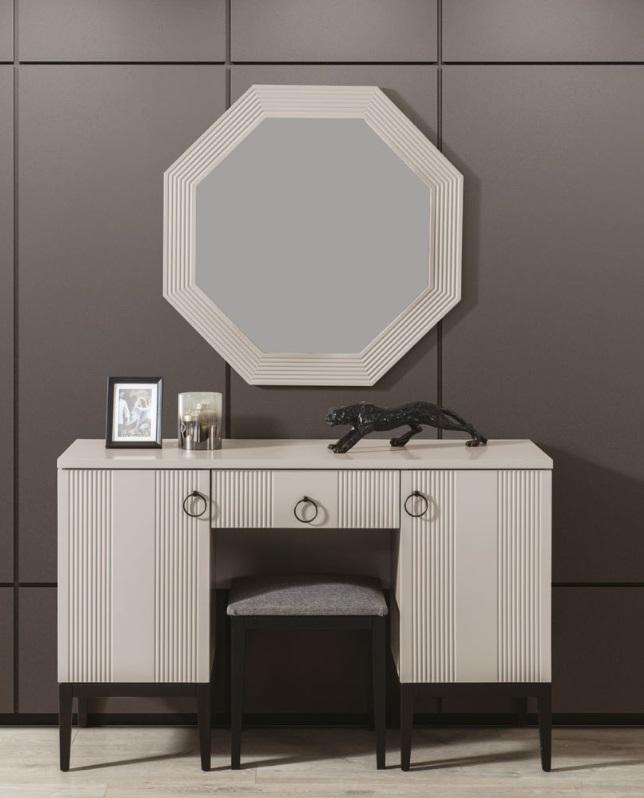 Dressing Table with Mirror Bedroom Set Modern Design Luxury