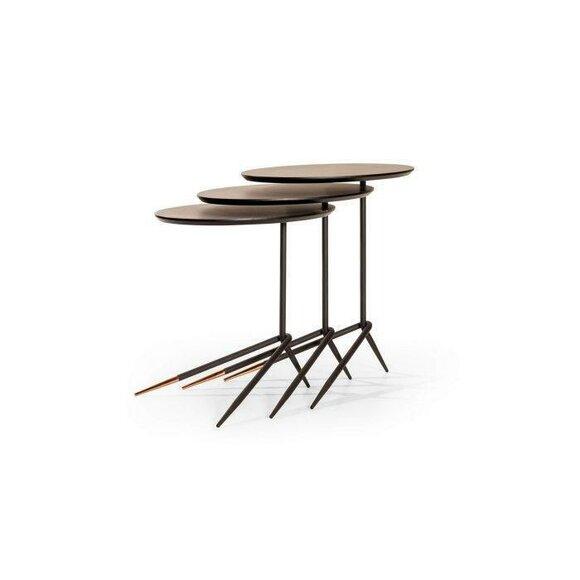 Set of 3x side tables in a modern design - accents for your home