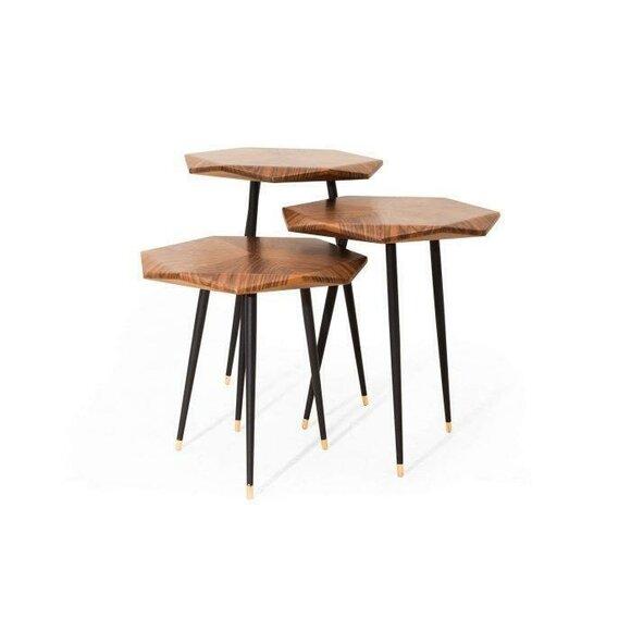 Practical triple combination: side tables for more style in your home