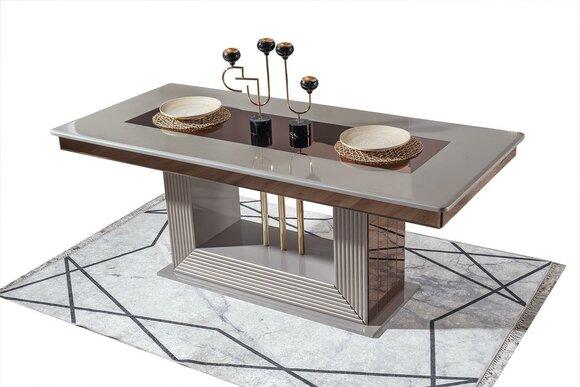 Modern dining table dining room furniture wood dining tables table style design