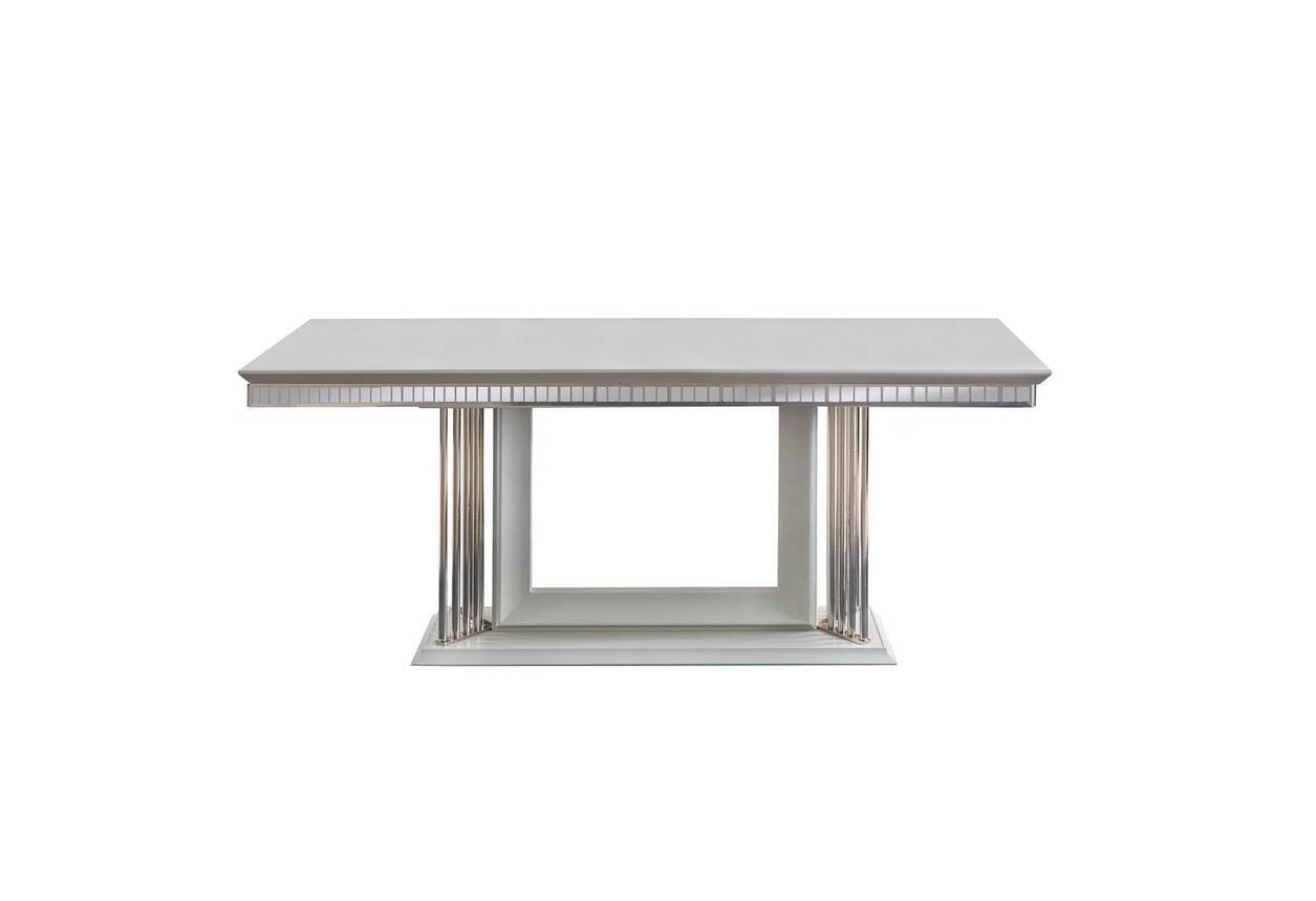 Exclusive designer dining table modern furniture in dining room white table 200x100