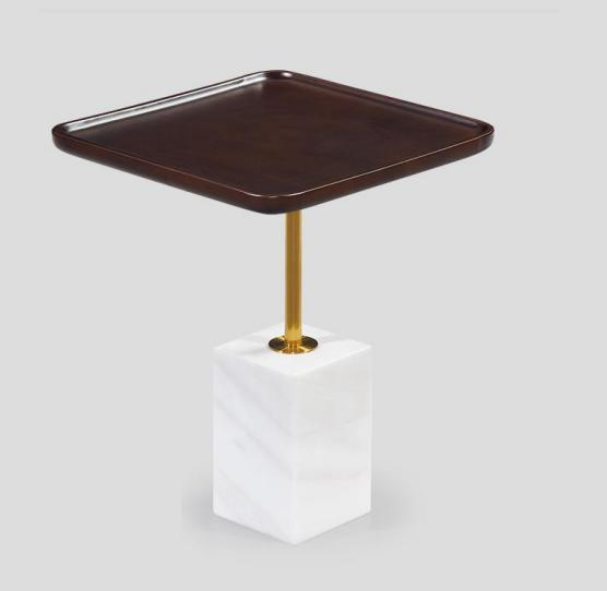 Side table Square coffee table Design table Living room table Tables