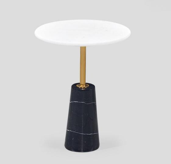 Luxury Round Marble Side Table High Quality Table Coffee Table Furniture