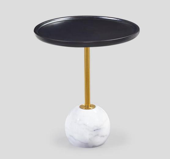 Modern coffee table round side table luxury living room storage table