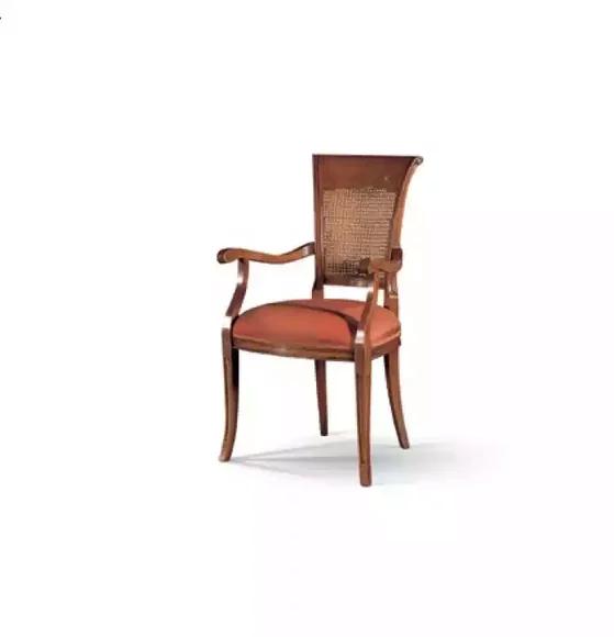 Textile Luxury Furniture Dining Chair Chair with Armrest Dining Room Design